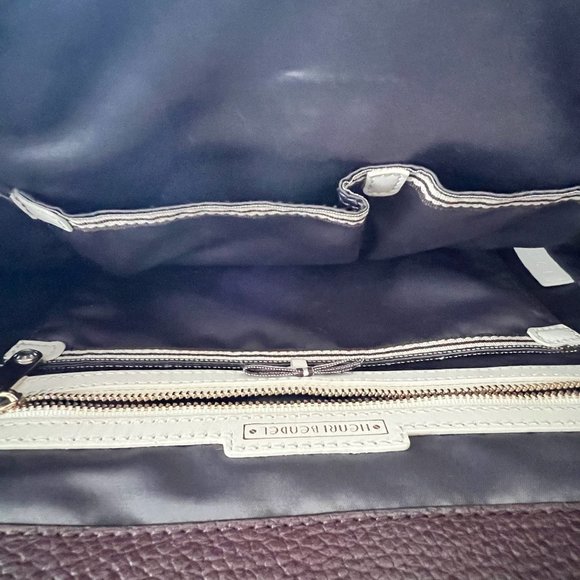 Plum Leather Henri Bendel Tote/Backpack - Picture 4 of 10